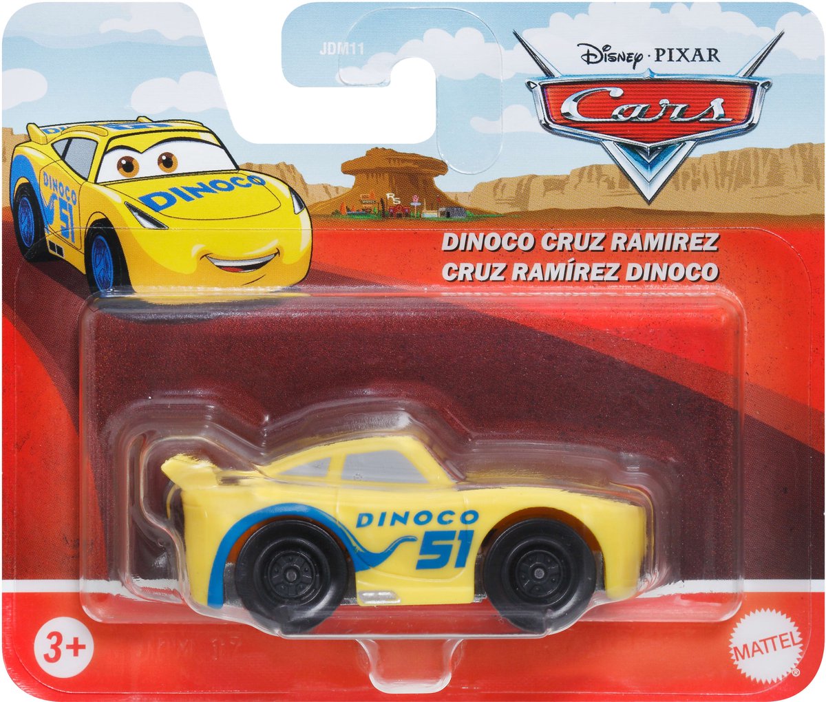 Disney Pixar Cars JDM15, Auto, 3 jaar, Metaal, Blauw, Geel