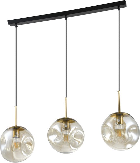 Industriële Hanglamp Parade | 40 Cm | 1 Lichts | Zwart Mat / Mat Glas E27 Fitting Max Hoogte 150 Cm Halfronde Lampenkap Woonkamer Keuken Modern Design
