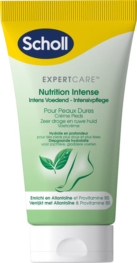Scholl Intens Voedend Voetencreme - Allantoïne & Provitamine B5 - Voetcreme - Zeer Droge Voeten - 150 ml