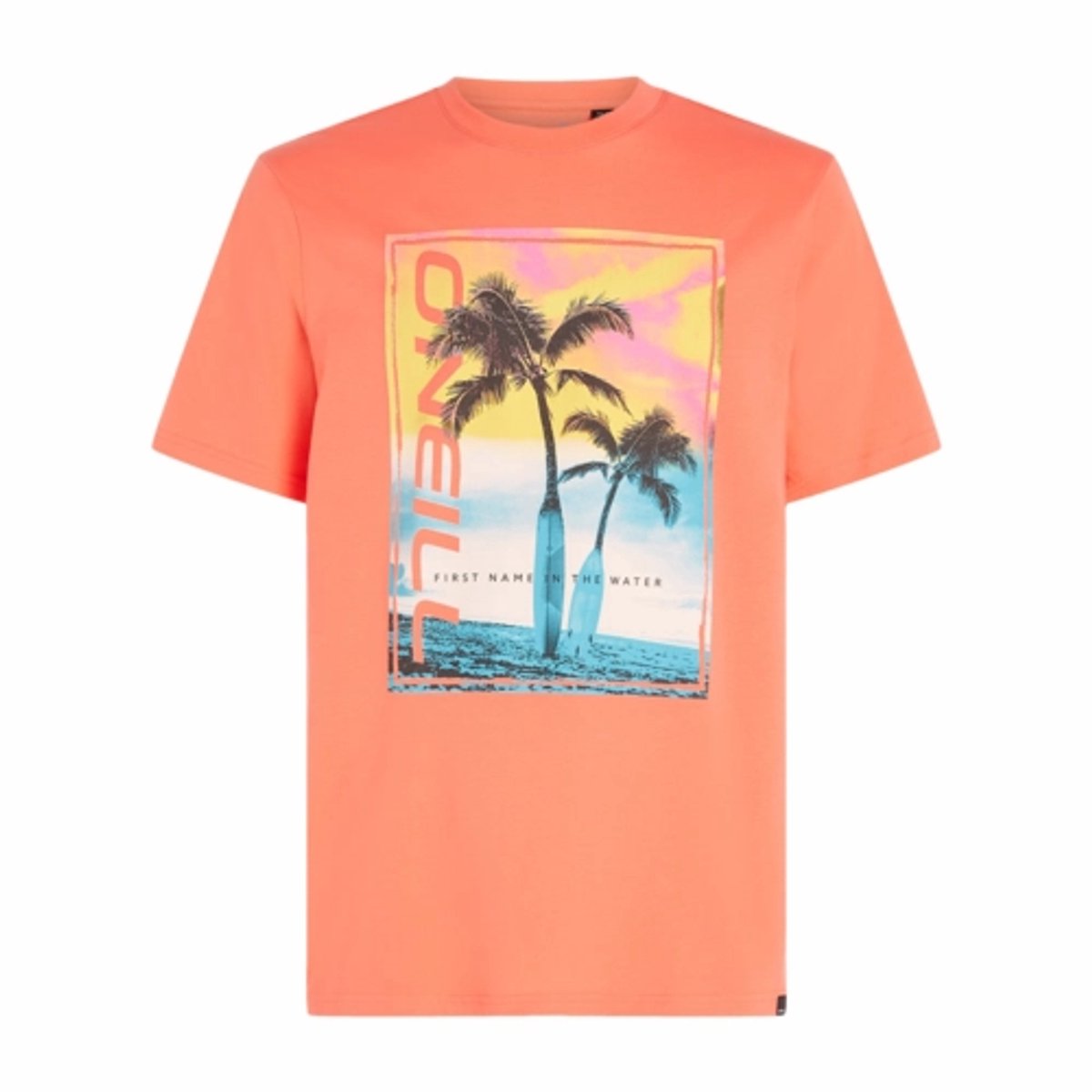 T-Shirt O’Neill Men Jack Neon Living -S Oranje