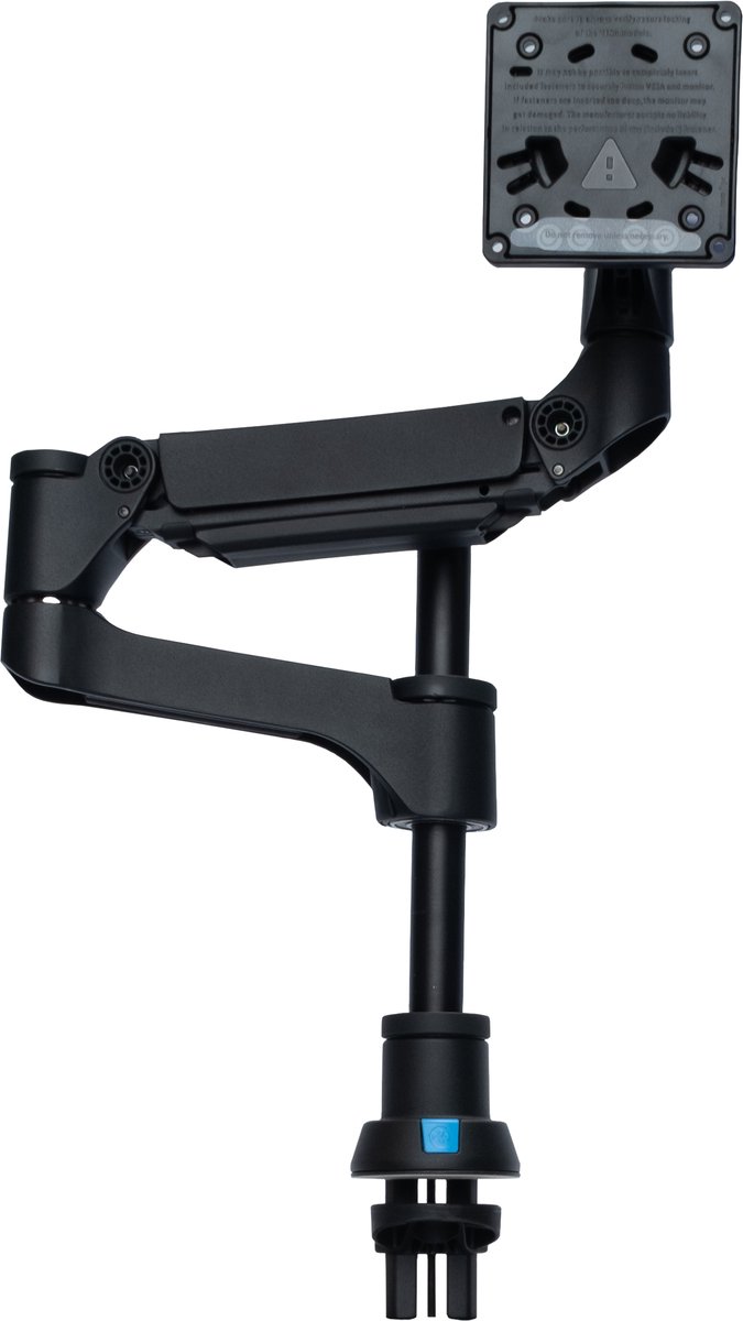 R-Go Tools Caparo D2 Circulaire Enkele Monitorarm Bureaubevestiging, gasveer, 3-9 kg