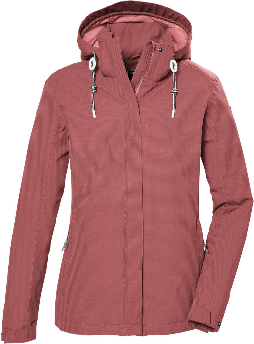 Killtec KOS 61 Women Jacjet - Outdoorjas - Dames - Light Sienna Red - Maat 38