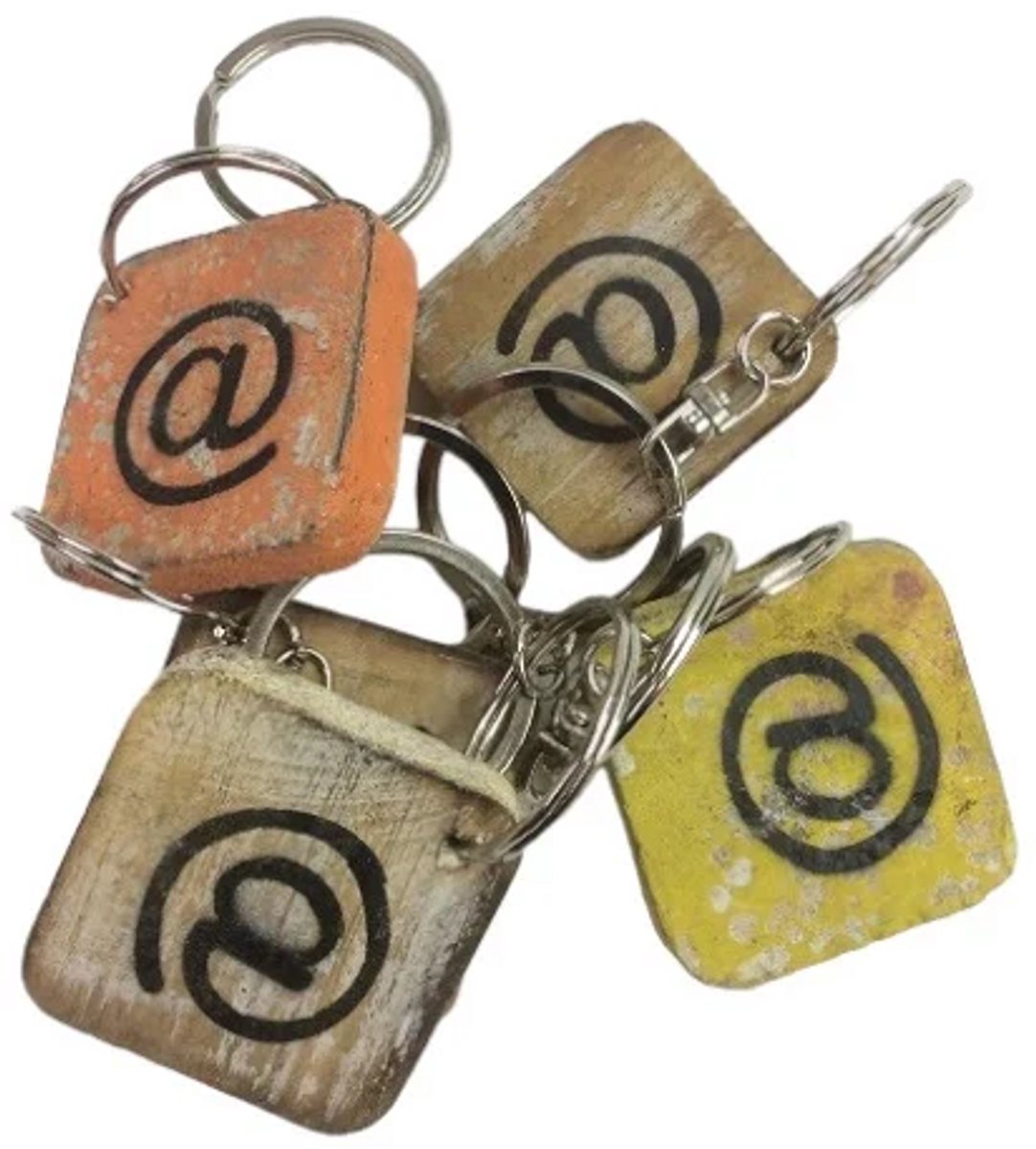 Sleutelhanger symbool @ apenstaartje