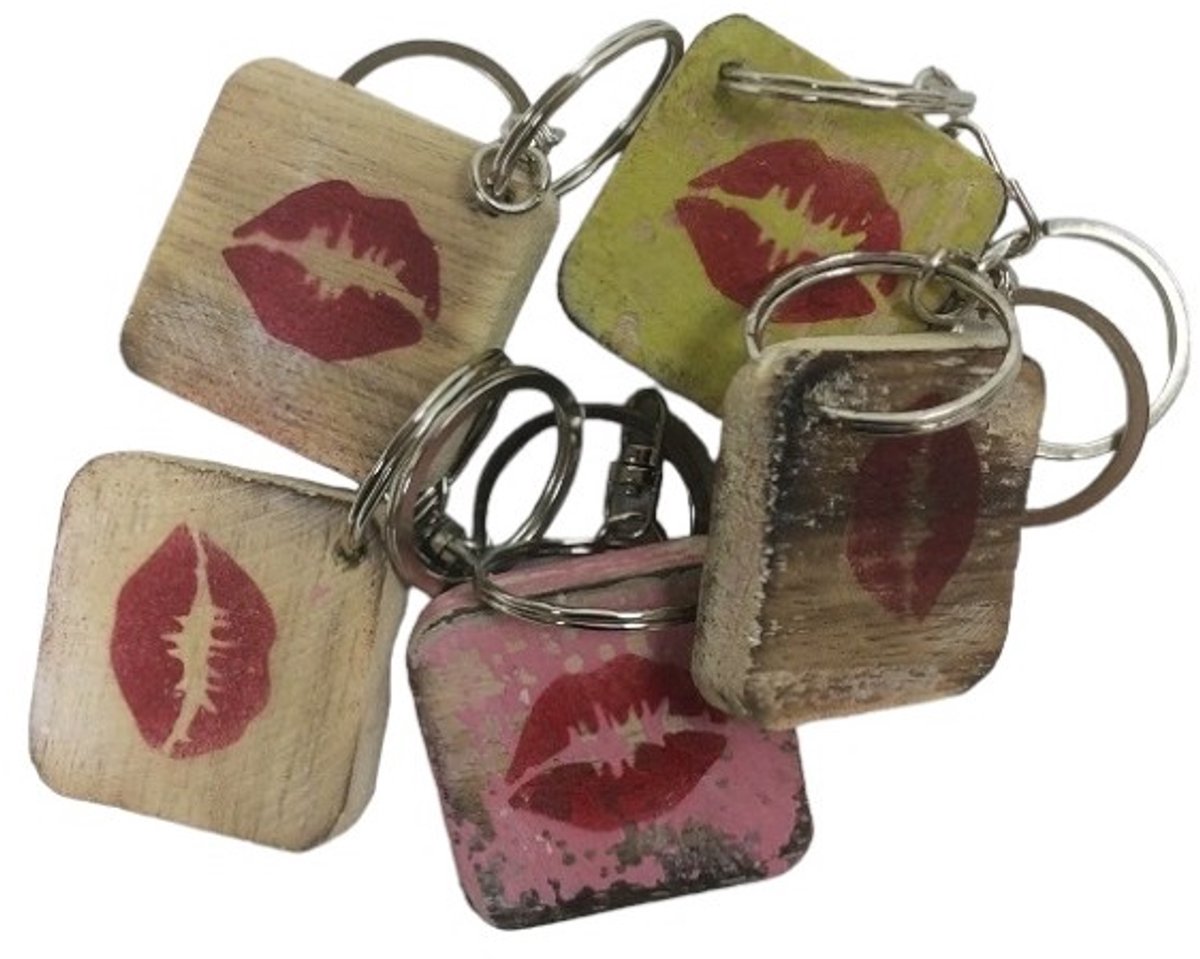 Sleutelhanger symbool lippen