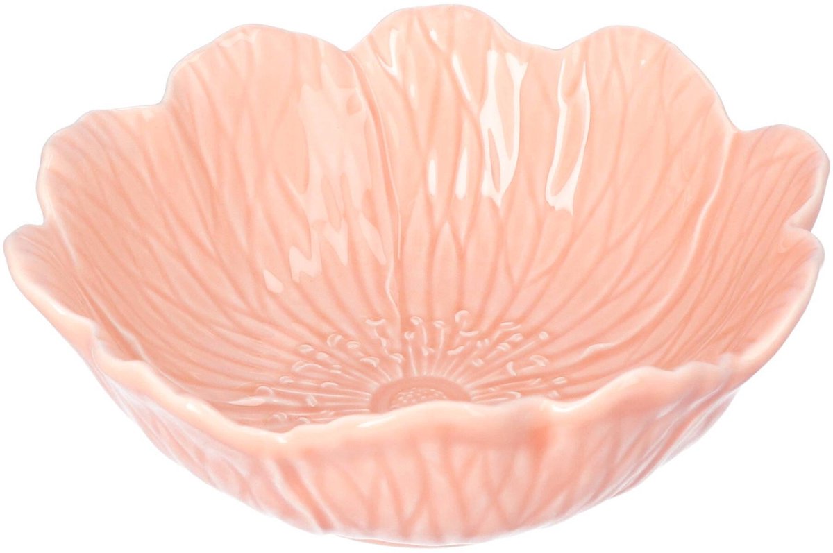 Bordallo Pinheiro - Kom Flora pink 17cm - Kommen