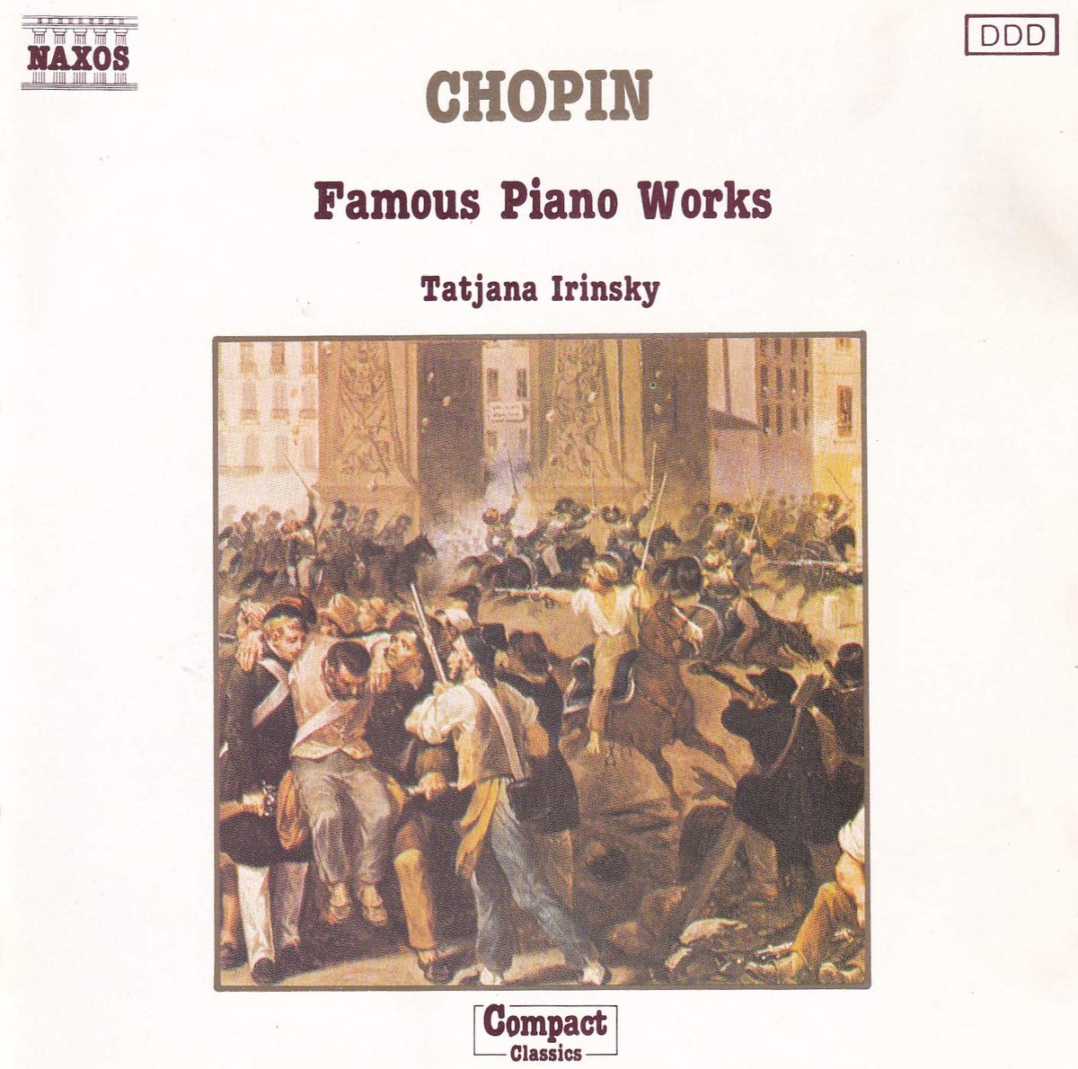1-CD Chopin - FAMOUS PIANO WORKS - TATJANA IRINSKY (1987/1988)