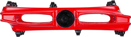 Bbb Fietsen Stadsfiets Pedalen Platte 9/16 met Reflectoren Aluminium Duurzaam Anti-Slip Lichtgewicht voor Urban en Electric Bike's ComfortLight BPD-43, Zwart