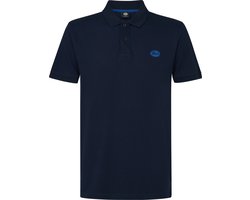 Petrol Industries - Heren Klassieke polo - Blauw - Maat XL