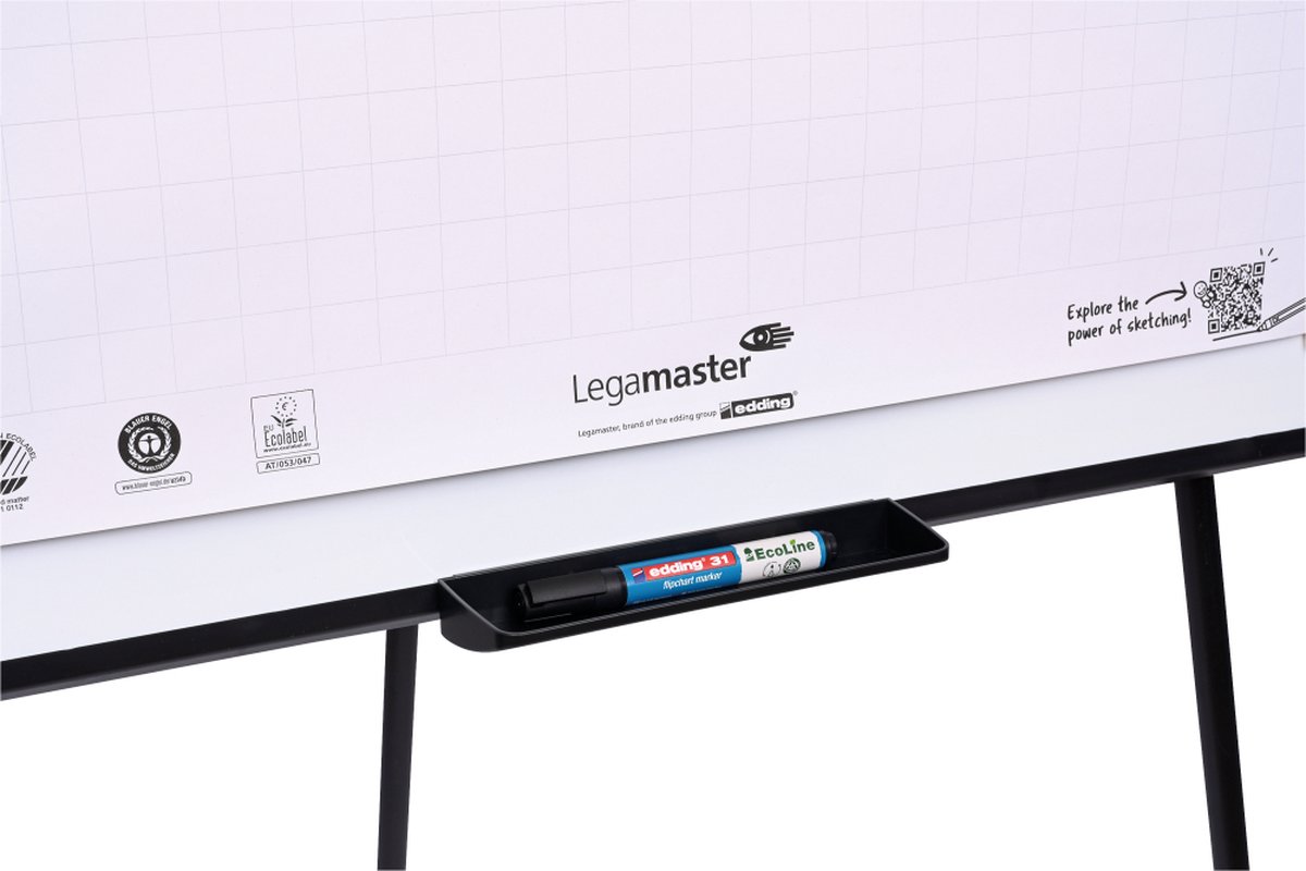 Legamaster SKETCH EASY flipover driepoot - whiteboard en papier thumbnail 2
