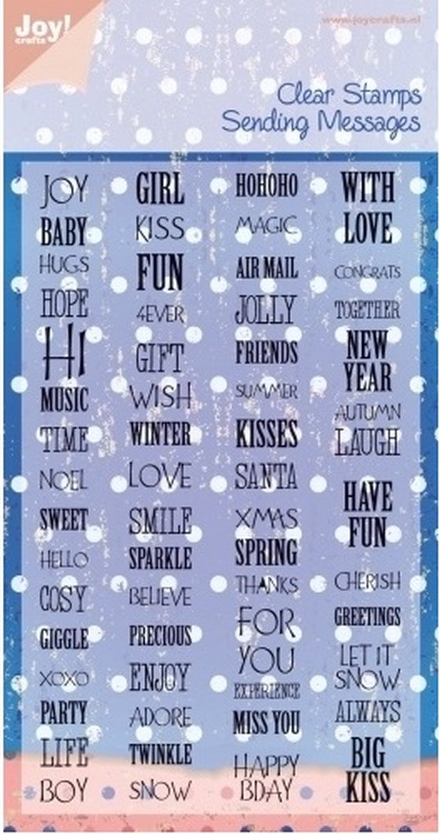 Joy! Crafts - Clear stamps - postage stamps