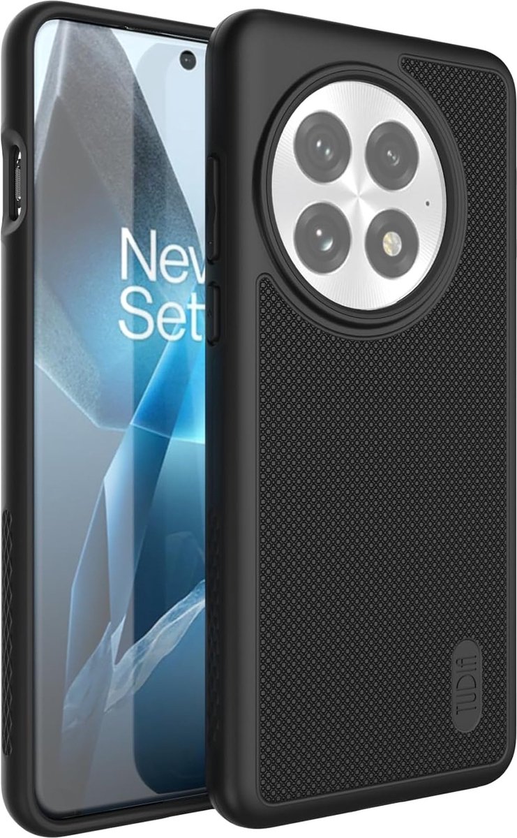 Tudia OnePlus 13 Hoesje MergeGrip Zwart