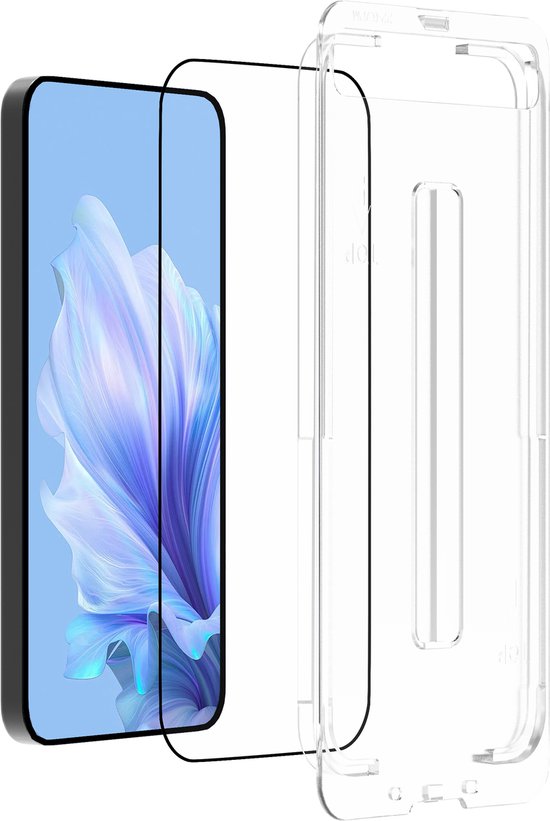 Screenprotector en applicatietool voor Samsung Galaxy S25, transparant.