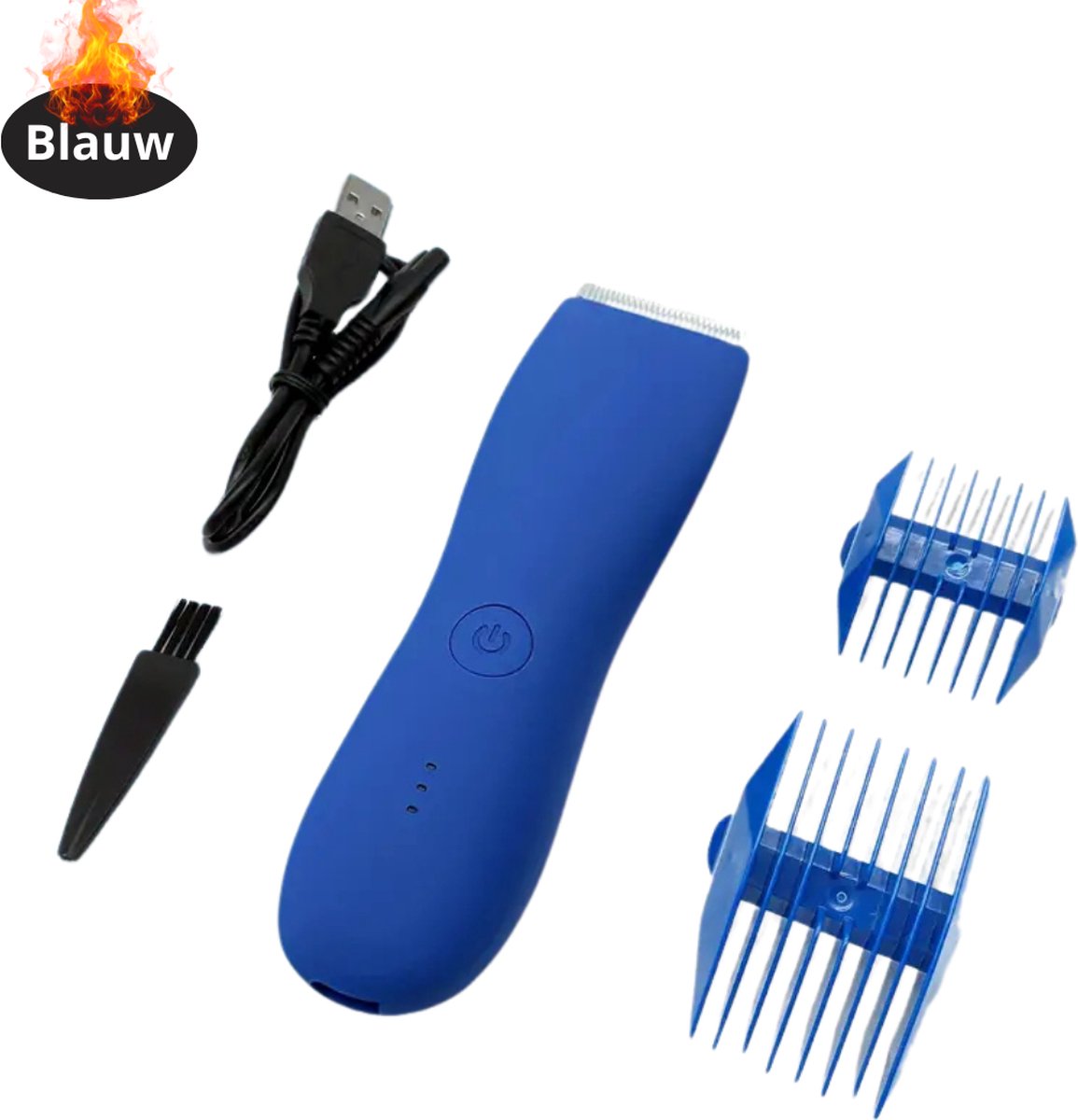 Bovista Tondeuse - Bodygroomer Mannen - Scheerapparaat - Baardtrimmer - Blauw