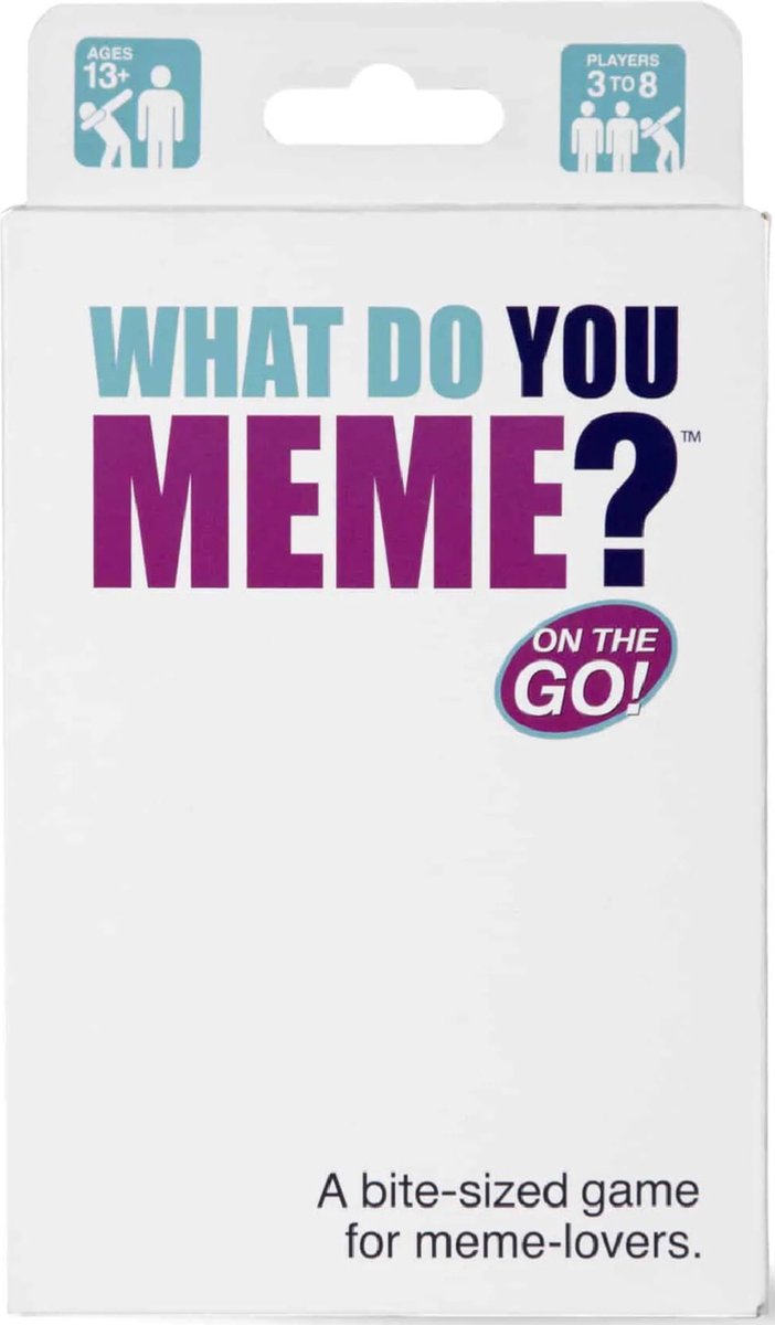 What Do You Meme Reis Editie - 3 tot 8 spelers - vanaf 13 jaar - Nederlands