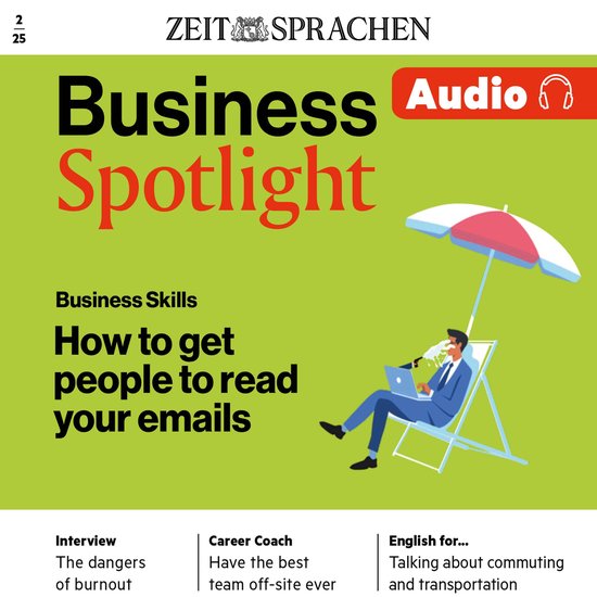 Business Englisch lernen Audio – Bessere eMails schreiben - cover