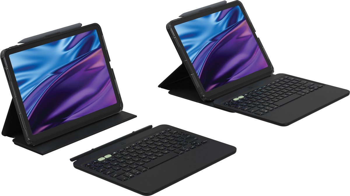 ZAGG Pro Keys 2 Scandinavisch Bluetooth Zwart