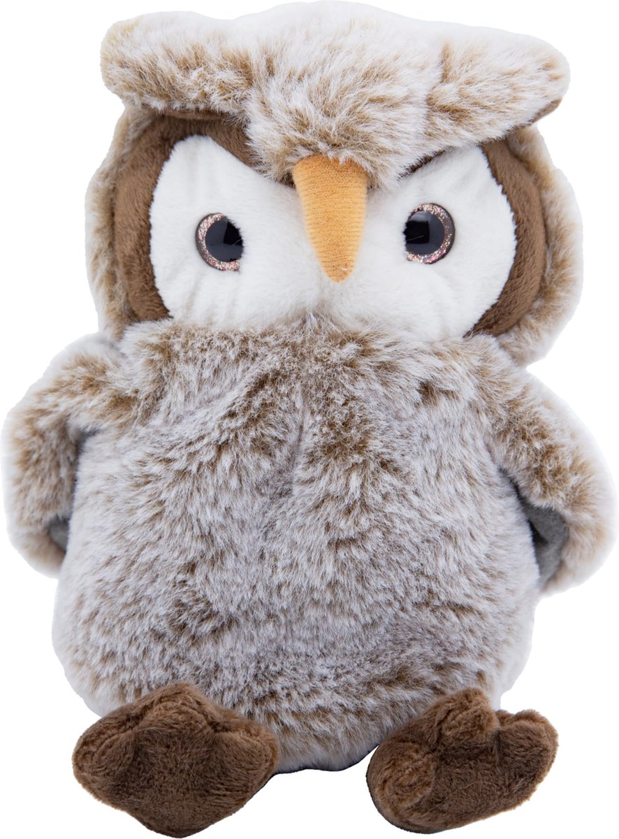 Cute since 1999 Knuffel Uil  Zittende Uil speelgoed Baby knuffel  16cm