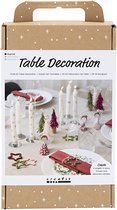 CC Hobbyset Décoration de table Anges Sapins de Noël et Étoiles
