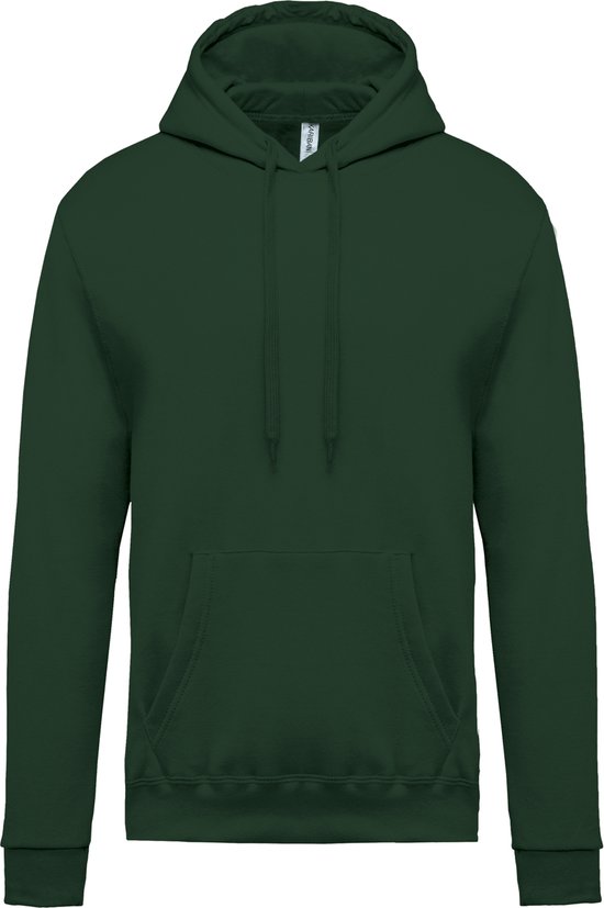 Kariban Pull à capuche pour homme K476 - Vert forêt - 4XL