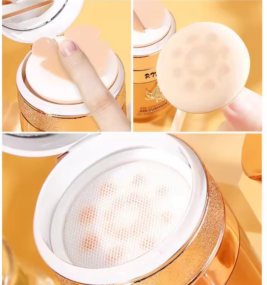 Bb cream foundation hydraterend waterdicht vlinderspons
