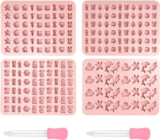 Silicone Vormpjes 6 Stuks - Voor Het Zelf Maken Van Chocoladecakejes - Snoep Fondant