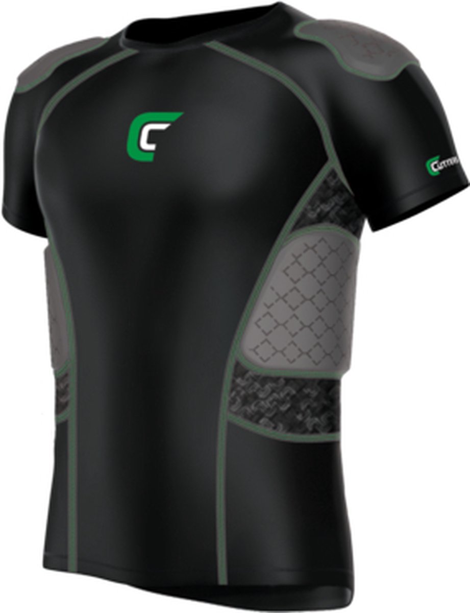 Cutters REV Impact 5Pad Shirt Boys M Size Padded Shirt voor Sport American Football