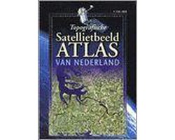 Omslag van Topografische satellietbeeld atlas van Nederland 1:100.000