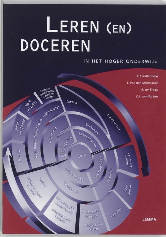 Leren (en ) doceren in het Hoger Onderwijs - cover