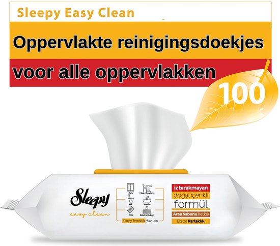 Sleepy Easy Clean Yüzey Temizleme Havlusu 100'lü x 3 Adet Fiyatı Sleepy Easy Clean Yüzey Temizleme Havlusu 100'lü x 3 Adet Fiyatı