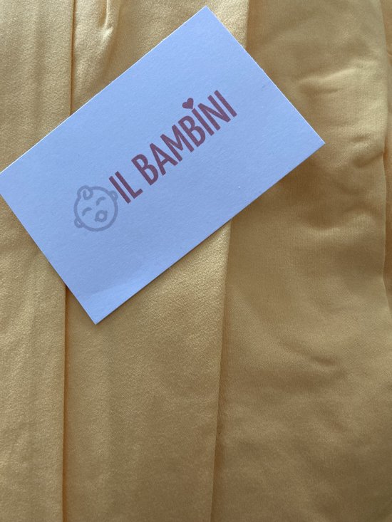 IL BAMBINI - Grote Baby Klamboe voor Babykamer - Babybedje - Geel - Polyester - kraamcadeau - hemeltje - kinderkamer — afbeelding 2