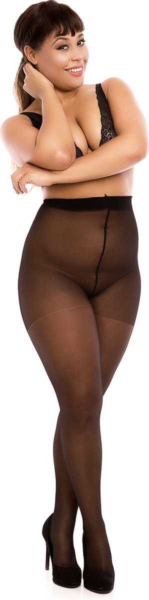 Biggi Big Soft matt - Panty - 20 den - maat 3XL (56-58) - zwart