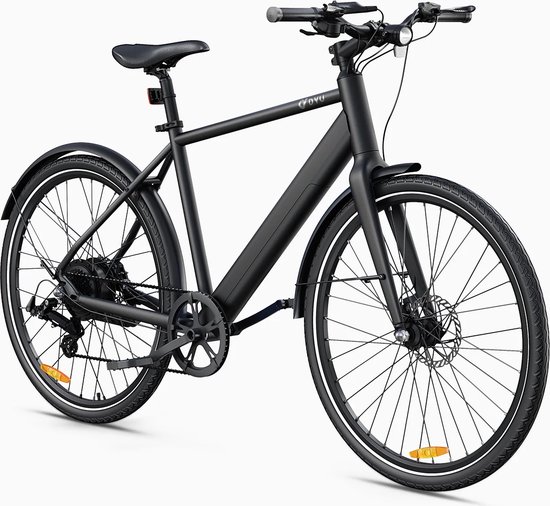 ElectronicWorks AiF-1 - Elektrische Fiets - Fiets met Shimano versnellingen - Elektrische fiets met 250W motor - Fiets voor woon-werkverkeer - 100km Actieradius - E-bike - 25 km/u - LED Display - Elektrische Trapondersteuning - Hydraulische schijfrem van ElectronicWorks — afbeelding 5