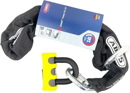 Abus kettingslot Granit Power XS 67 12KS Black Loop - SL58241