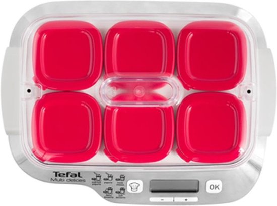 yoghurtmaker 6 potten van 140ml 450w - tefal - yg660132 van Merkloos — afbeelding 3