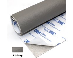 Zelfklevend Kunstleer - Grijs - 20x30cm - 3M Sticker - Reparatiedoek - Reparatie - Snel & Eenvoudig - Slijtvast - Leer reparatie - leersticker - Sticker - meubelreparatie - Plakbaar kunstleer