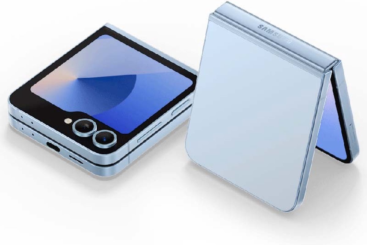 Samsung Galaxy Z Flip6 - 512GB opslag - Blauw - 50MP camera | bol