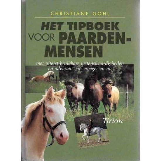 Tipboek Voor Paardenmensen - cover