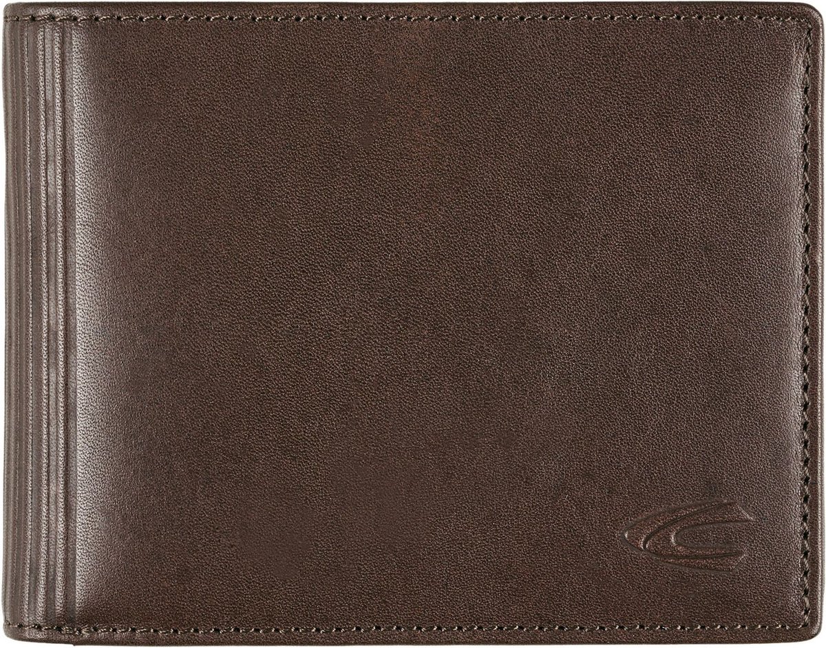 camel active Leren Portemonnee Cliff Horizontal Wallet Brown Bruine