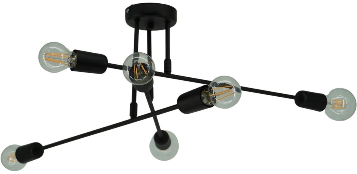 Moderne Loft Hanglampen Neron 2829/Z-B-6