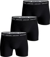Bol.com Bjorn Borg Solid Essential Heren Boxershort-3P-Zwart-Maat M aanbieding