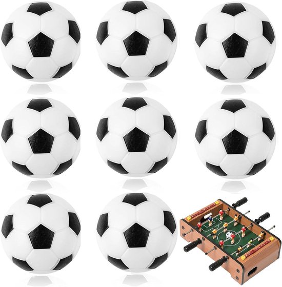 PYEUIFT Babyvoetbalspel, babyvoetbal voor kinderen met 6 mini-voetbal