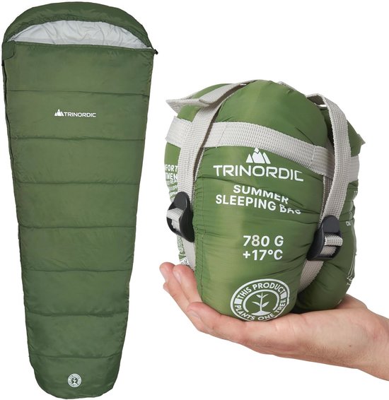 Naturehike Mummy Slaapzak, katoenen slaapzak voor volwassenen en kinderen, 300 g/m²/600 g/m², winterslaapzak, ultralicht, draagbaar en compact, vier seizoenen waterdicht met compressiezak