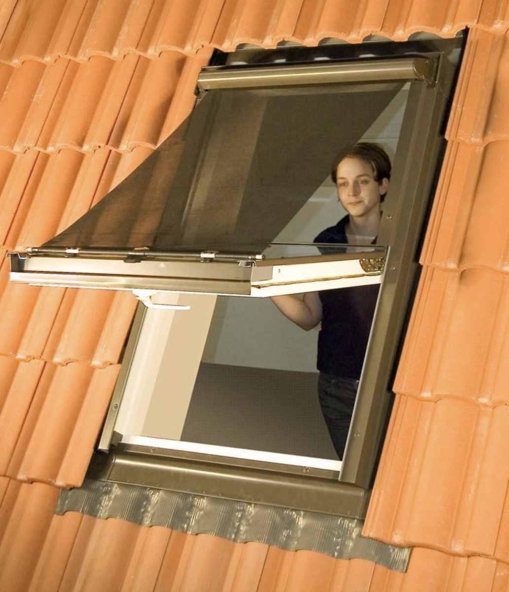 Buitenzonwering voor RoofLITE - Dakea - DAKSTRA - 114x118 S6A