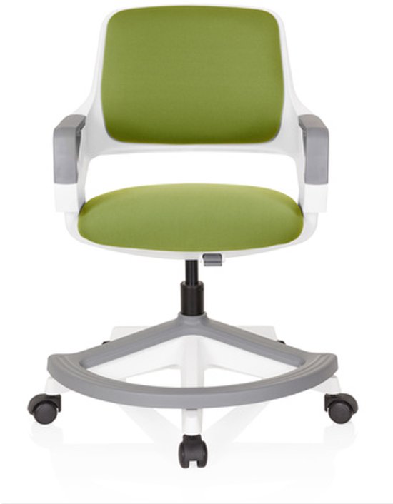 hjh OFFICE Kinder bureaustoel KID CLASSIC Stof Groen