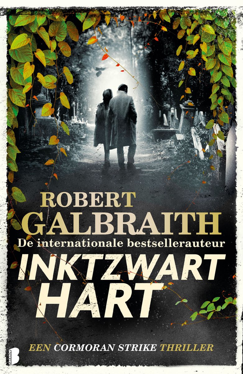 Omslag van Cormoran Strike 6 - Inktzwart hart