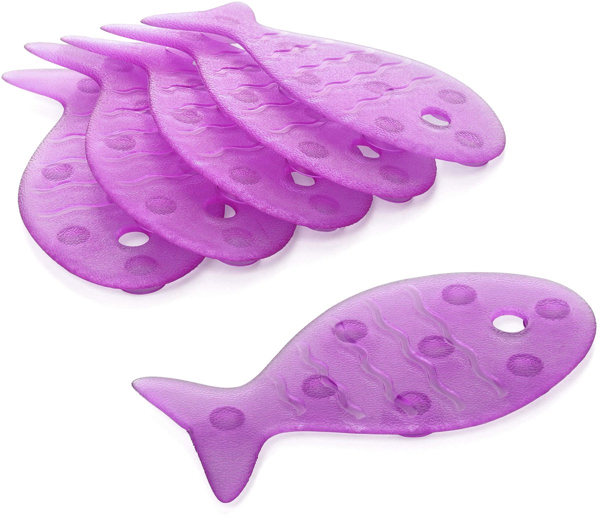 My Ninki ® Veilige Visvormige Badstickers voor Antislip Kracht in de Badkuip