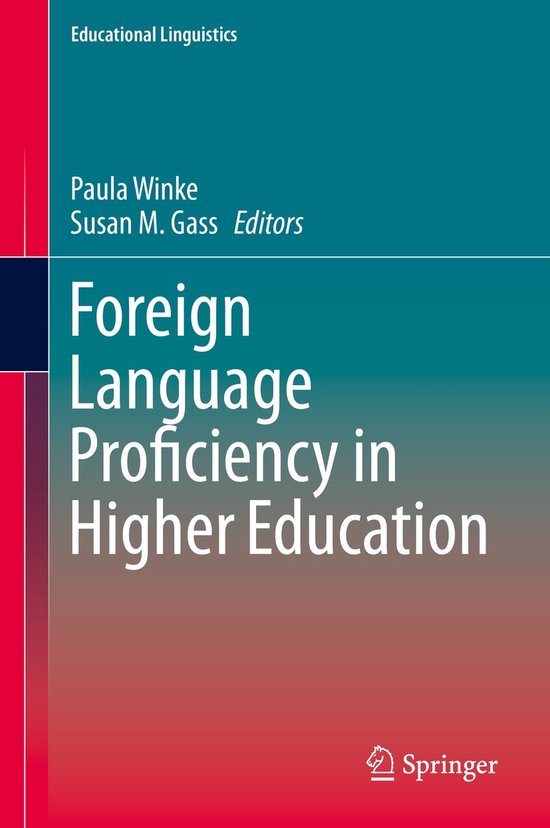 Foreign Language Proficiency in Higher Education - cover
