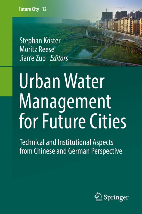Urban Water Management for Future Cities - cover