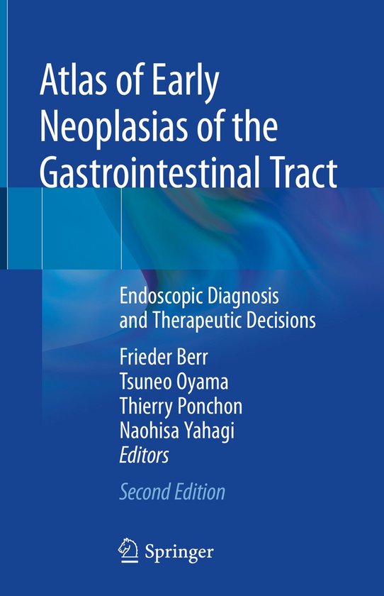 Atlas of Early Neoplasias of the Gastrointestinal Tract - cover