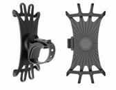 2 Stuks Telefoonhouder Fiets - Motor - Kinderwagen - 360 Graden Draaibaar